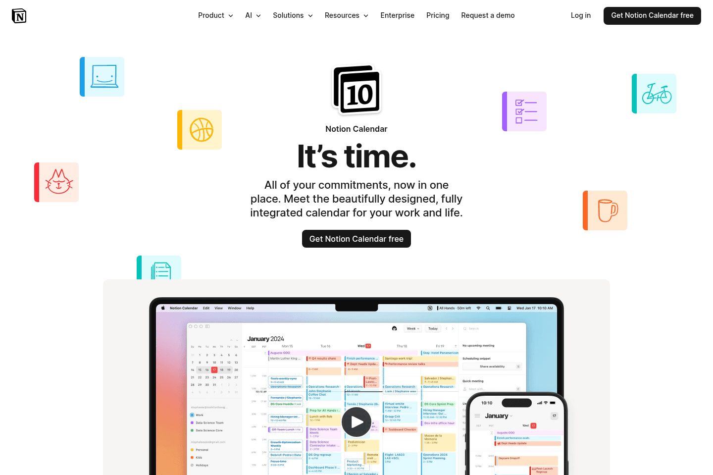 Notion Calendar